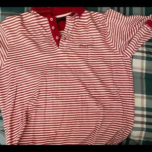 Sean John - Large Red/white shirt - Mens